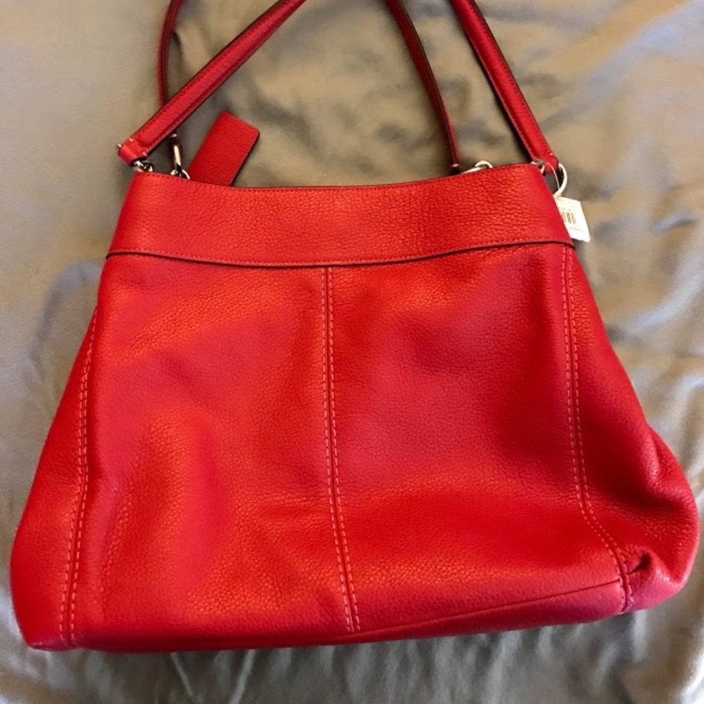 Red Coach Handbag with TAGS